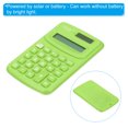 thumbnail image 5 of Uxcell 8 Digit Pocket Size Mini Calculator Power Handheld Calculator Green 2 Pack, 5 of 6