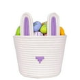 thumbnail image 2 of Yonrjhukm Easter Basket for Kids 2024, Unique Personalized Baby Easter Basket with Handle, Multi-Functional Storage for Easter Eggs & Gifts, Handcrafted Cotton Rope Design, 2 of 2