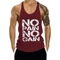 thumbnail image 3 of Kalauyu Y-Back Workout Tank Tops, Athletic Muscle Gym Tank Tops, Fitness Bodybuilding Sleeveless T-Shirts, 3 of 4