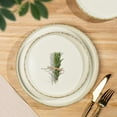 thumbnail image 2 of AmorArc Ceramic Dinnerware Sets for 4, 12 Pieces Handpainted Plates and Bowls Set with Rustic Terracotta Underside, Scratch Resistant Stoneware Dishes Set, Dishwasher & Microwave Safe, 2 of 8