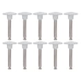 thumbnail image 4 of Juego de 10 brocas para pulido dental de baja velocidad, color gris, 4 of 14