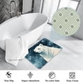 thumbnail image 3 of Polar Bear Polyester Non-Slip Machine Washable Floor Rug, for Office, Chair Rugs Included, 3 of 6