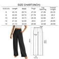 thumbnail image 2 of SUNBS Wide Leg Pants Women Dress Work Business Casual Palazzo Pants Slacks with Pockets, 2 of 10