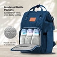 thumbnail image 2 of Diaper Bag Backpack - Large Waterproof Travel Baby Bags, 2 of 9
