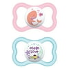 MAM Air Pacifier, 6+ Months, Girl, 2 Pack