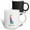 Multicolor, variant on 3drose, Delaware State Map - Rainbow Sketch Design, 15oz Mug