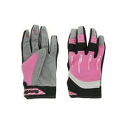 Race-Driven ATV MX Off Road Silicone Fingertip Riding Gloves Pink