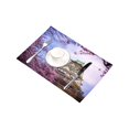 thumbnail image 4 of MKHERT Osaka Castle Japan with Sakura Cherry Blossoms Placemats Table Mats for Dining Room Kitchen Table Decoration 12x18 inch,Set of 6, 4 of 4