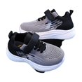 thumbnail image 5 of LTTVQM Toddler Sneakers Wide Toe Box Orthopedic Athletic Running Shoes Breathable Mesh Lightweight Breathable Non-Slip Lace Up School Walking Footwear with Adjustable Snap Black 11 Little Kid, 5 of 5