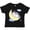 AB-Black, variant on Inktastic Unicorn Moon Girls Toddler T-Shirt