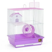 Prevue Pet Products Two Story Hamster Cage - Purple