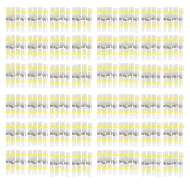 Terminales termorretráctiles, 150 piezas Terminales eléctricos de alambre de sellado de soldadura Manga de sellado de soldadura Durabilidad extendida