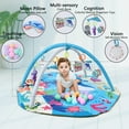 thumbnail image 3 of TFDER Baby Gym and Infant Play mat,Play Mat & Play Gym, Combination Baby Activity Gym for Sensory Exploration and Motor Skill Development from Baby to Toddler.(Bluer), 3 of 7