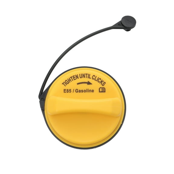 Unique Bargains 8L3Z-9030-C Car Yellow Engine Oil Fuel Tank Cap Filler Gas Cap Replacement for Ford F-250 Super Duty