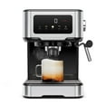 thumbnail image 1 of Machine à espresso Chefman CraftBrew avec buse vapeur et commandes tactiles - Acier inoxydable, 1 of 5
