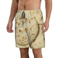 thumbnail image 2 of Fotbe Taco Tortillas Trajes de Baño Estampados para Hombre, Shorts de Verano de Secado Rápido, Ropa de Playa, Bañadores-Large, 2 of 6