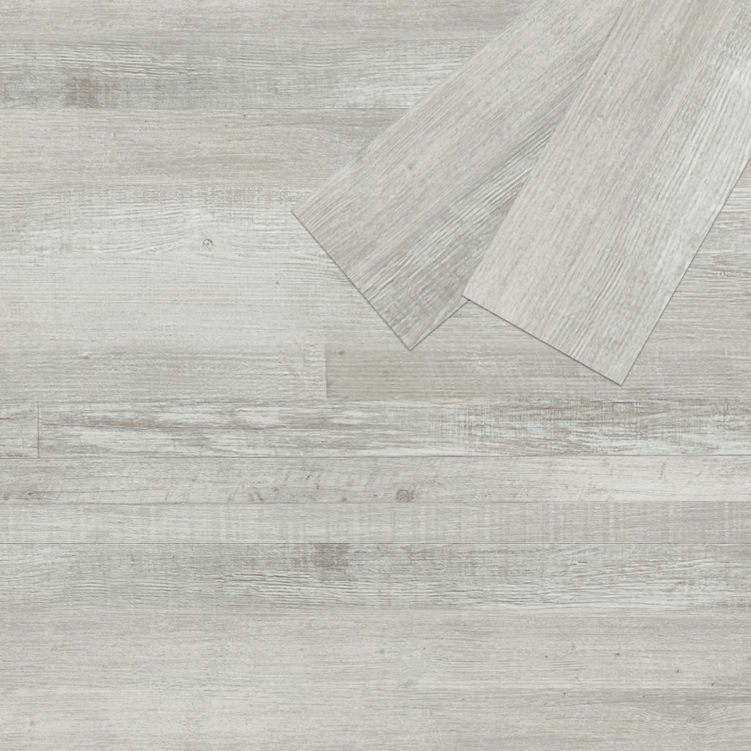 36-Pieces 12 MIL x 6 in. W x 36 in. Peel and Stick Vinyl Plank Flooring, Water Resistant, Grey Oak (54 sq.ft./Box)