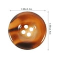 thumbnail image 4 of UPOUART 40 Pcs Boutons de Couture Ronds à la Mode pour Chandail Accessoires de Vêtements, 4 of 8