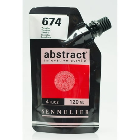 UPC: 3046450042310 | Sennelier Abstract Acrylic 120ml Satin Vermillion