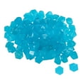 thumbnail image 1 of Unique Bargains 100Pack Glow Rocks 10-15mm Glow Pebbles Decoration in the Dark Luminous Stones Decor DIY Decorative Dark Blue, 1 of 7