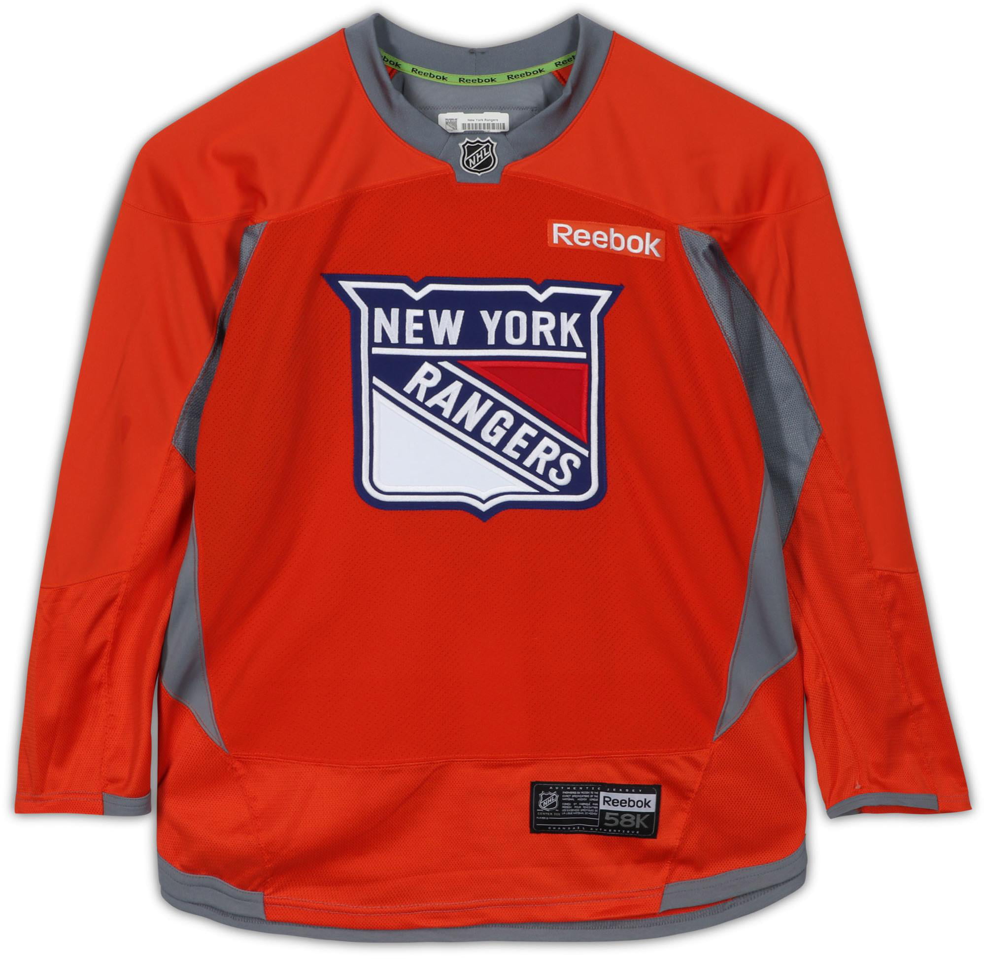 New York Rangers Team-Issued Shield Reebok Practice Jersey - Fanatics Certified - Walmart.com