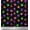 Black, variant on Soimoi Polyester Crepe Fabric Colorful Owls Cartoon Print Fabric by The Yard 42 Inch Wide