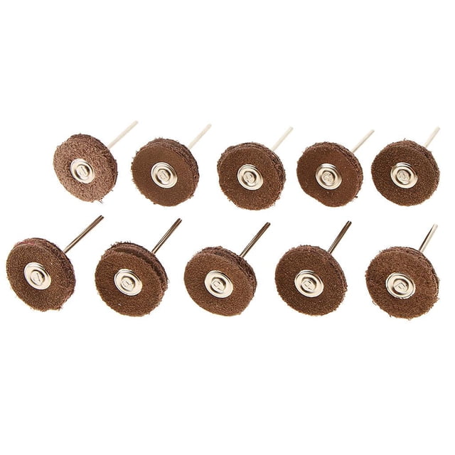 10 Piezas . Fresa De Pulido De Pulido De Rueda De Vástago De 3 Cm Para Herramientas Giratorias 5