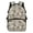 Dark Green Camo Football Bass Print, variant on Bulopur Pink Deer Bow Kids Backpack for Girls, Hunting Ribbon Print School Bag Lightweight/Breathable/Durable/Waterproof Multi-Pocket Book Bag for Kids 6-12 Back to School