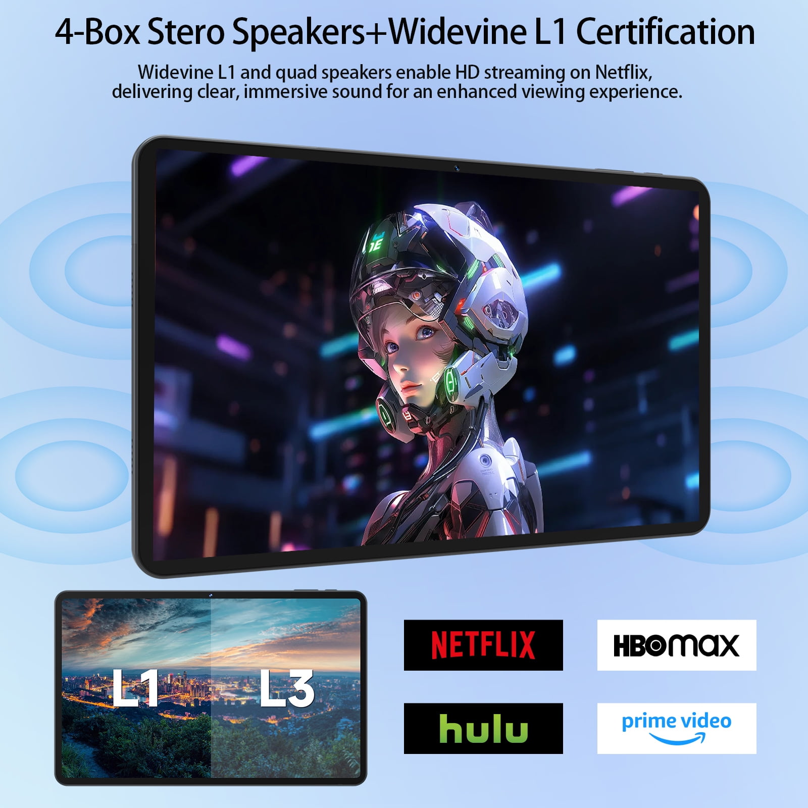 12 inch Tablet,Android 15 Tablets with 256GB ROM,Helio G99