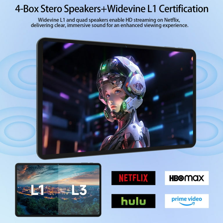 12 inch Tablet,Android 15 Tablets with 256GB ROM,Helio G99