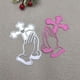 thumbnail image 2 of Inteprter Molde reutilizable de acero inoxidable para cortar matrices, molde fácil para hacer regalos únicos para creativos Artesanía, 2 of 6