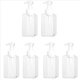 thumbnail image 1 of Paquete de 6 Dispensadores de Jabón en Espuma de 15 Onzas,Jabón Líquido Recargable Recargable,Contenedor de Botella de Bomba de Plástico Vacío de Jabón de Manos,Transparente 450 Ml, 1 of 7