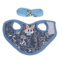 thumbnail image 1 of Pet Supplies,Pet Chinchilla Clothes Traction Small Animals Harnessand Leash Set Small Animals Traction Rope Chest Strap Innovative Solution, 1 of 14