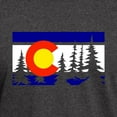 thumbnail image 3 of CafePress - Colorado Dark T Shirt - Men's Classic Graphic Cotton T-Shirt, 3 of 4