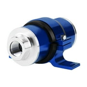 30 Micron High Flow Aluminum Inline Filter With AN6/AN8/AN10 Bracket