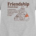 thumbnail image 2 of Winnie the Pooh - Friendship Definition - Toddler Girls Fitted Short Sleeve T-Shirt, 2 of 4