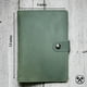 thumbnail image 3 of Funda para pasaporte y cartera de piel auténtica con bloqueo RFID, 3 of 7