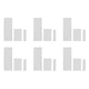 thumbnail image 1 of Tapas La Cubierta Puerta Tarjeta Memoria 3 Uds. Apto para () Blanco, 1 of 6