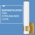 thumbnail image 5 of 53060LCB Hinkley Lighting Aiden - 20W LED Small Wall Sconce In Modern Style-13.5 Inches Tall and 4.75 Inches Wide-Lacquered Brass Finish, 5 of 19