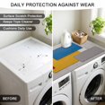 Block Overlap Color Blocks Washer and Dryer Top Protector Mat, 51.2