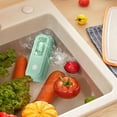 thumbnail image 6 of Fufafayo under $5 Fruit Vegetable Cleaner, Portable Capsule Shape Washing Machine, USB Rechargeable Automatic Cleaner, Household Food Purifier, Kitchen Sink Countertop, 6 of 8