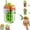 B, variant on Shiogb Ice Maker Bottle, 2 In 1 Ice Cube Tray Bottle With Lid, Reusable Easy Release, For Coffee Juice Beverages, A