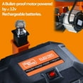 thumbnail image 6 of SuperHandy Utility Trailer Dolly with Mobility Hitch - 2800 lbs. Towing Capacity, 24V 7Ah Battery System, 6 of 7