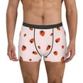thumbnail image 7 of Disketp Strawberry Men's Boxer Briefs,Soft and Breathable Cotton Underwear with ComfortFlex Waistband, 7 of 7