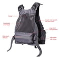 thumbnail image 4 of Chaleco de Pesca BASSDASH Ajustable con 18 Bolsillos, 4 of 7