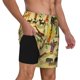 thumbnail image 2 of Fotbe Ethnic African Traje de Baño para Hombre – Shorts de Natación de Secado Rápido con Forro y Bolsillos-X-Large, 2 of 6