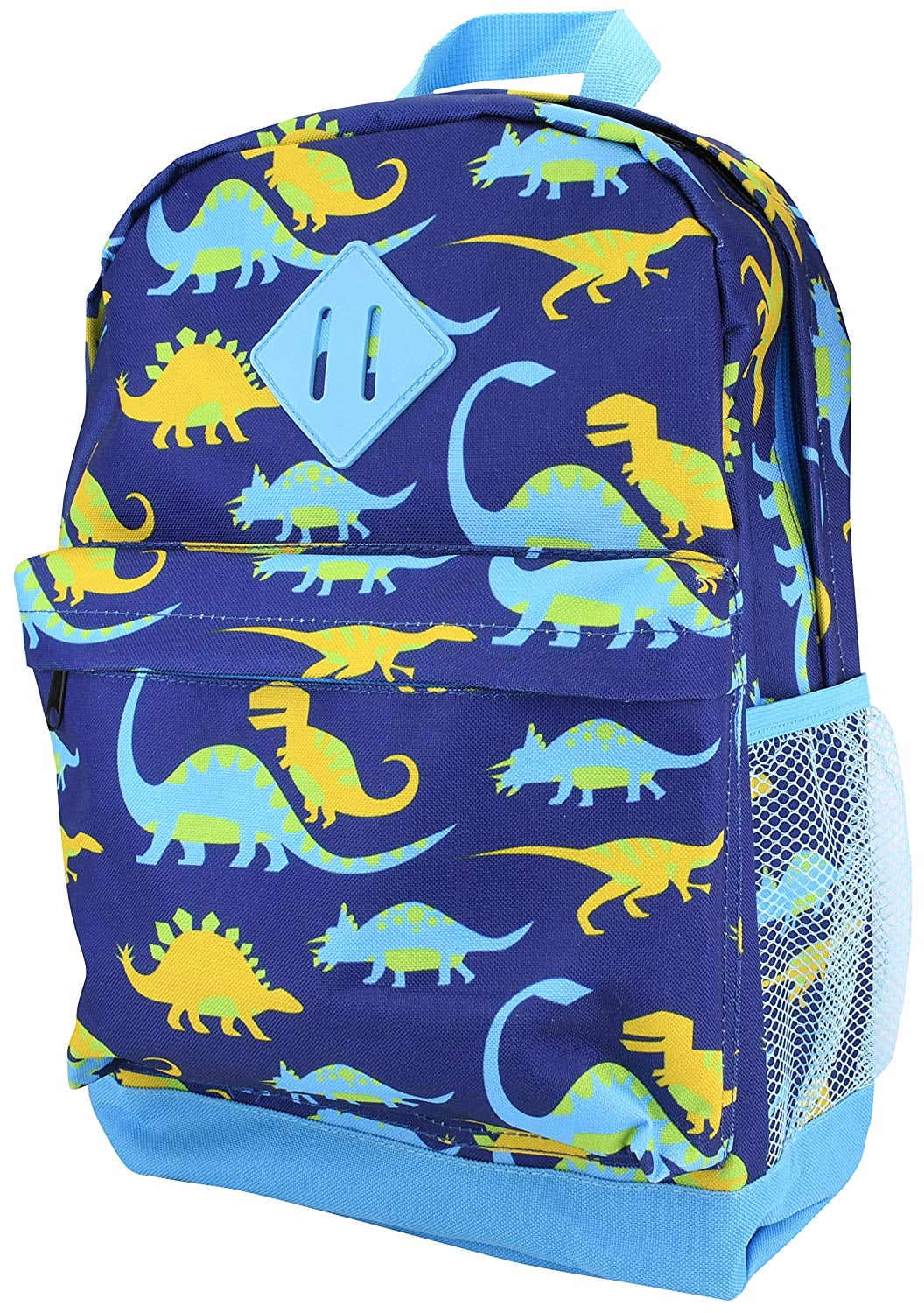 blue dinosaur backpack
