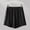 🔥 Black, variant on USSUMA Womens Elastic Waist Summer Pocket Casual Shorts Pull-On Soft Breathable Fabric Relaxed Fit with Functional Pockets Lightweight Home Lounge Travel Everyday Wear, Summer Shorts, Casual