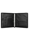 thumbnail image 2 of FranklinCovey Simulated Leather Zipper Binder (Monarch Size, Black), 2 of 4