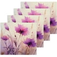 thumbnail image 2 of Coolnut Watercolor Flowers Washcloths Set of 4-12 x 12 inch Pure Cotton Wash Cloth Highly Absorbent and Soft Fingertip Towels Face Cloths for Bath, Spa Wash cloth, 2 of 7